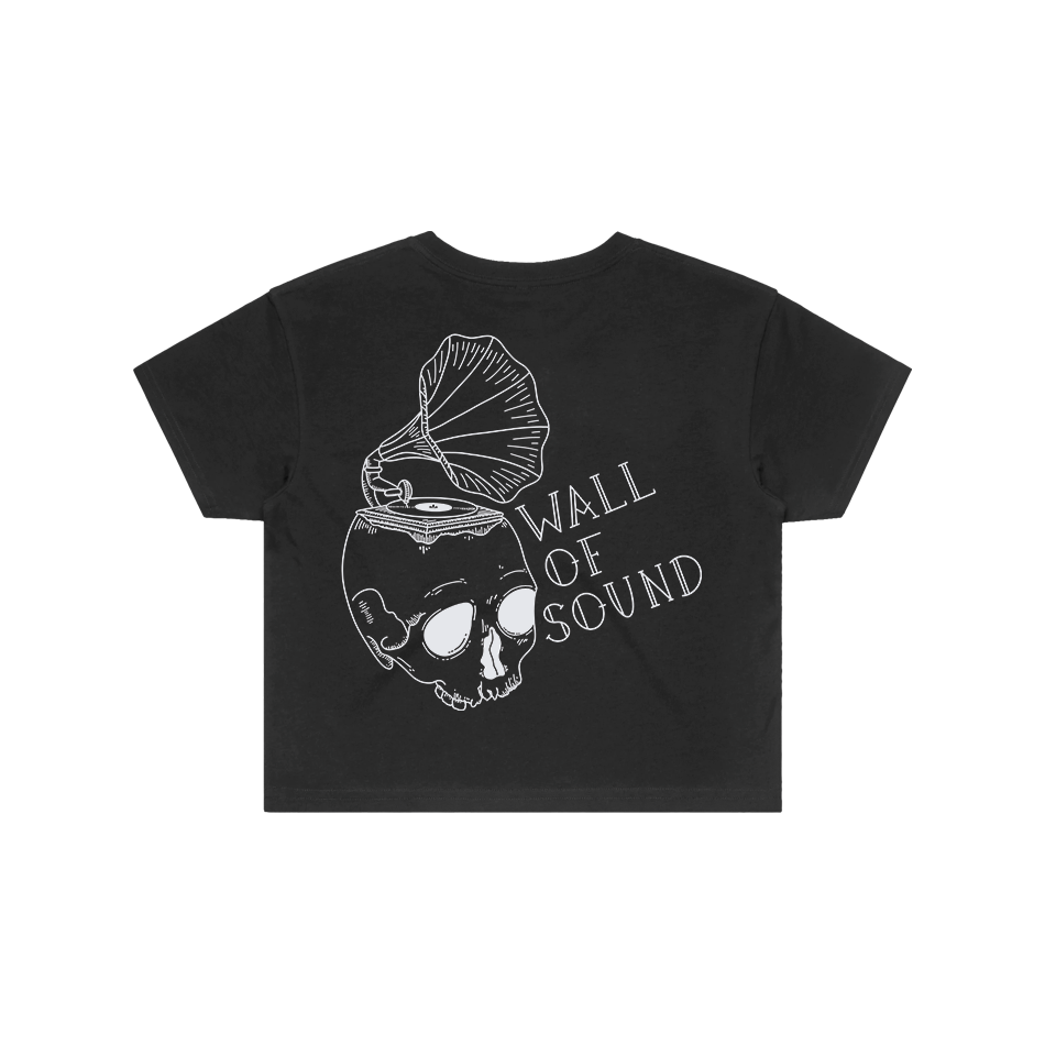 Vinyl Head Crop T-Shirt